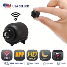 1080P Mini Camera CCTV WiFi HD IP Night Vision Camcorder Home Security Cam US