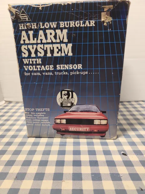 VINTAGE K-Mart Car Alarm Audi AUTO SECURITY BURGLAR ALARM SYSTEM TRUCKS CARS