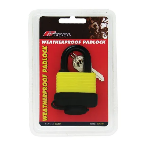 PK Tools Weatherproof Padlock 40mm with 2 x keys