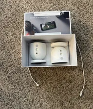 Google Nest Cam 2-Pack Battery Indoor/Outdoor IP Cameras 1080p FHD White (G3AL9)