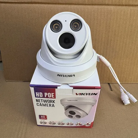 VIKYLIN 7/24 Recording Full Color Microphone POE 8MP Security IP Camera Outdoor