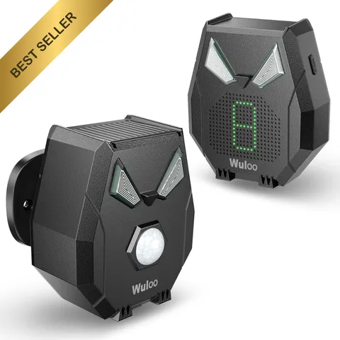 Solar Driveway Alarm Wireless Outdoor Motion Sensor 1/2 Mile FROM USA
