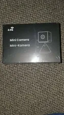 4K Mini IP Wi‑Fi Indoor Surveillance Camera, Motion Detection, Night Vision