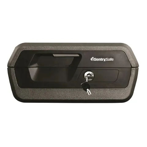 SentrySafe CHW30200 Fire-Resistant and Water-Resistant Box Safe with Tubular Key