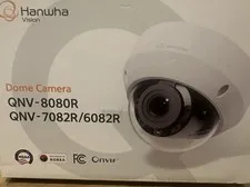 Hanwha Wisenet QNV-8080R 5MP IR Vandal Dome IP Camera 3.2-10mm PoE