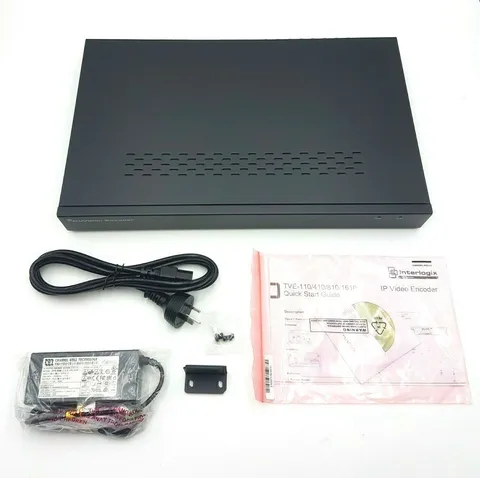 INTERLOGIX IP VIDEO ENCODER TRUEVISION TVE-1610 16 CHANNELS 1SECURITY CAMERA