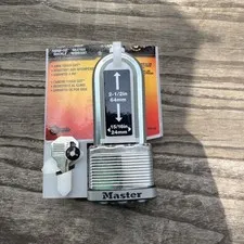 MASTER LOCK Magnum M5XKADLJ STAINLESS STEEL PADLOCKS - Level 9 - Storage Lock