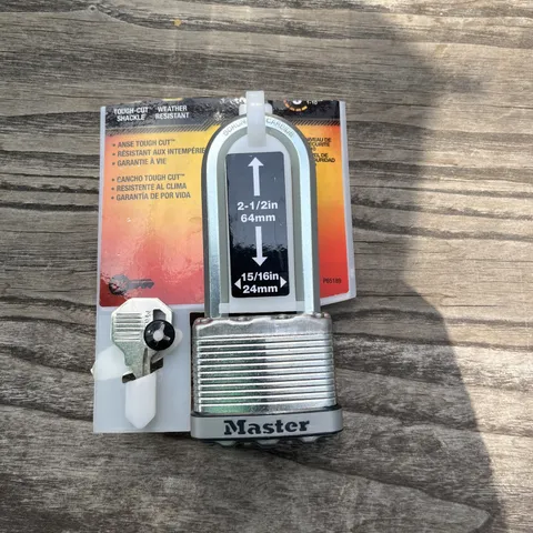 MASTER LOCK Magnum M5XKADLJ STAINLESS STEEL PADLOCKS - Level 9 - Storage Lock