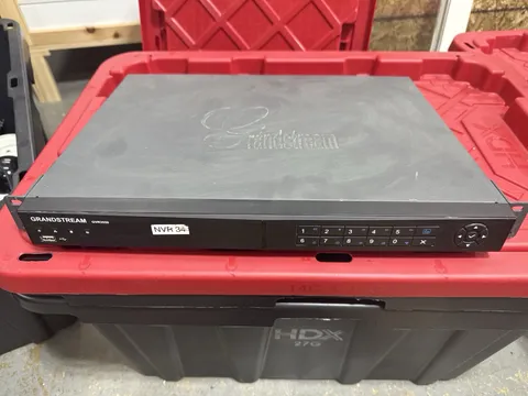 Grandstream GVR3550 Network Video Recorder (NVR) – Dual HDD (3TB Total)  w/ PS