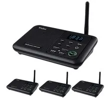 Wuloo Wireless Intercom System 1 Mile Range 4 Stations Reliable wireless interc
