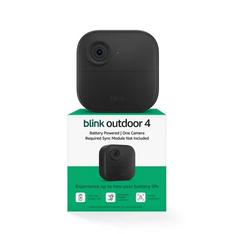Blink Outdoor 4 Wireless Security Camera Add-On Two-Way Talk