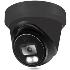 4K 8MP PoE IP Outdoor 24/7 Color Night Vision 2.8mm Lens 100° Wide Angle, Vis...