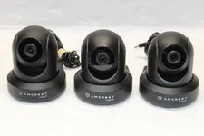 3 Used Amcrest IP2M-841B-V3 1080P ProHD Wi-Fi  Security Surveillance Cameras Q21