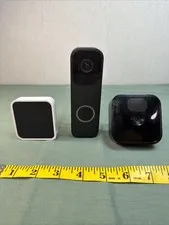 Blink Sync Module 2, Doorbell And Outdoor Camera With Mount Preowned