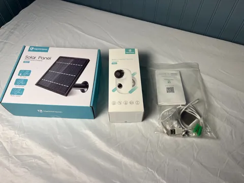 HeimVision HMD2 Wireless Battery Powered Security Camera  Used W/New Solar Panel