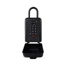 Outdoor Key Box with Button Lock System for Secure to Spare Keys Outside