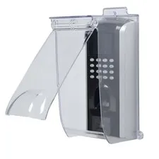 Clear Gate Outdoor Keypad Cover,Flip Access Control Rain Cover，Doorbell rain ...
