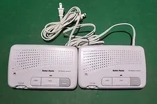 Radio Shack Two-Station FM Wireless Intercom Pair Model 43-486 Works