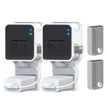 256GB USB Flash Drive & Wall Mount for Blink Sync Module 2 with Short Cable –...
