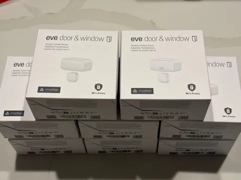 Eve - Door & Window - Wireless Contact Sensor (4260195392311) - LOT OF 8