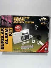 Home Security System Sentinel Multiple Entry Wireless Home Burglar Alarm Kit NEW