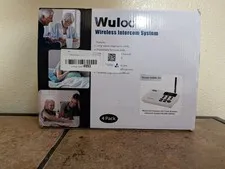 Wuloo Wireless Home Intercom System - 4 Pack Multichannel W888-P4 White