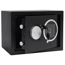 0.21 Cu Ft Steel Security Safe Box with Digital Lock Keypad ​