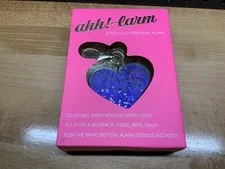 Ahh!-larm Personal Safety Alarm for Women Self-Defense Panic Purple NEW