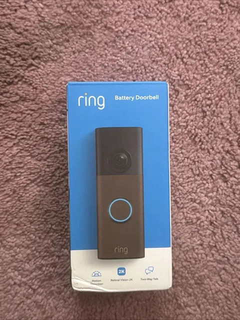 Ring Doorbell Camera Wireless Outdoor CCTV