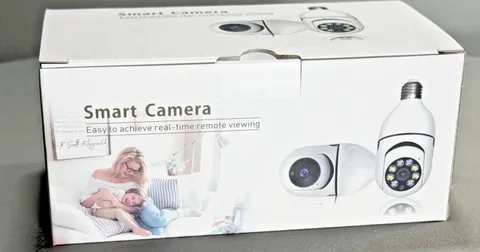 Title WiFi Light Bulb Security Camera PTZ HD ONVIF 355° Smart Camera New in Box