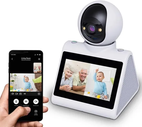 CIAJIE C40P Two Way Video Camera Dual-Band 5G/2.4G Indoor Security Camera Pan
