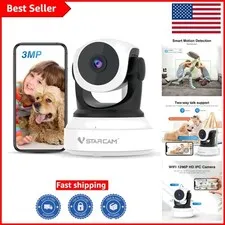 Proactive 2K Indoor Security Camera with Auto Tracking & Two-Way Audio