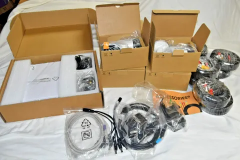 Defender 4k camera system, 8 cameras, 1 controller and all cables, Mdl 4K2T8B8V2