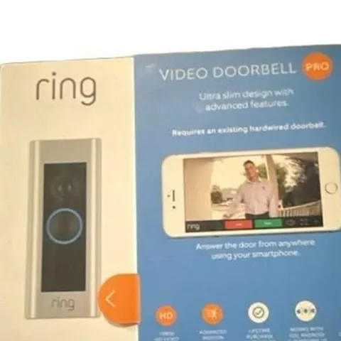 Ring Video Doorbell Pro 1080p HD Video Smart WiFi Security Camera