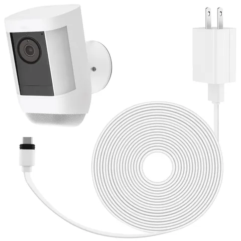 ALERTCAM Power Adapter for Spotlight Cam Plus/Pro (Battery), with White