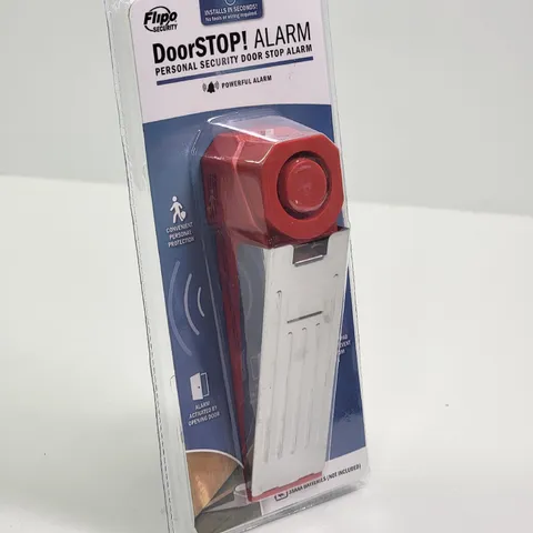 Flipo Door Stop Alarm Personal Security Home Office Dorm Hotel Room New Sealed