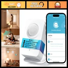 Smart WiFi Motion Sensor - PIR Detector with Instant Alerts for Home Security