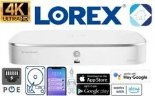 🔥 Lorex N842A82 Fusion 4K HD 8CH NVR 2TB Smart Security Video Camera Network 🔥