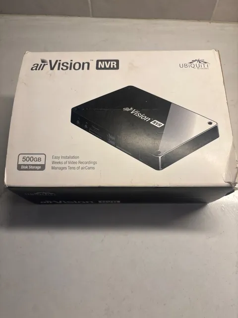 Ubiquiti AirVision-C NVR 500 GB Security Network Video Recorder w/AirVision SW