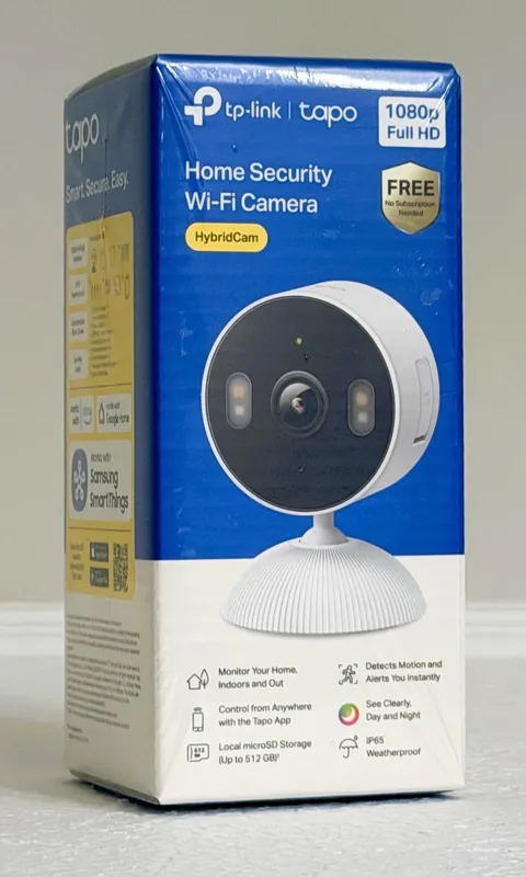 New TP-Link Tapo TCW61 Indoor Outdoor HD Security Camera with Color Night Vision