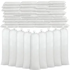 50 Pcs Sand Bags for Flooding Heavy Duty Sand Bags Sandbags for Flooding Tube...