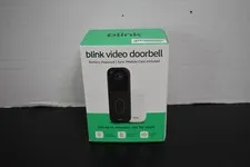 Blink Video Doorbell with Sync Module Core, Battery, Head-to-Toe HD View - Black