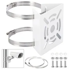 Sumnacon Camera Pole Mount Bracket-Stainless Steel Pole Mount Adapter Bracket...