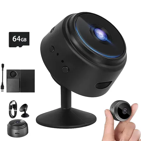 Guardhouse Camera, Guard House Security Camera, 1080P HD Magnetic Mini Wireless