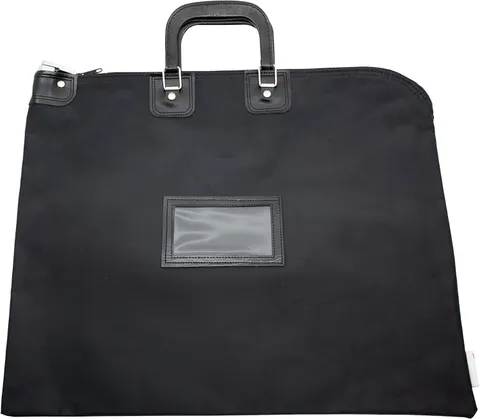 Large Locking Document Bag with Handles, Security Bag with Lock, HIPAA Compliant