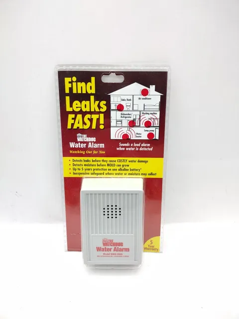 THE WATCHDOG WATER ALARM MODEL BWD-HWA SMALL EASY TO USE