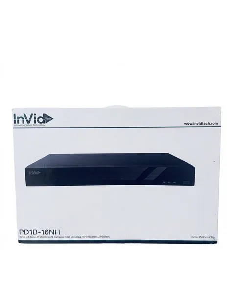 InVid PD1B-16NH 16-Ch Universal DVR Recorder PARTS ONLY - BOOTS TO MENU UI