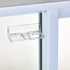 Burglabar 2 Pack Additional Security for Sliding Patio ef of 2 pk, Clear