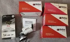 Bundle NEW Retina 1026 CCTV Security Camera x5 with Audio/Video Cable