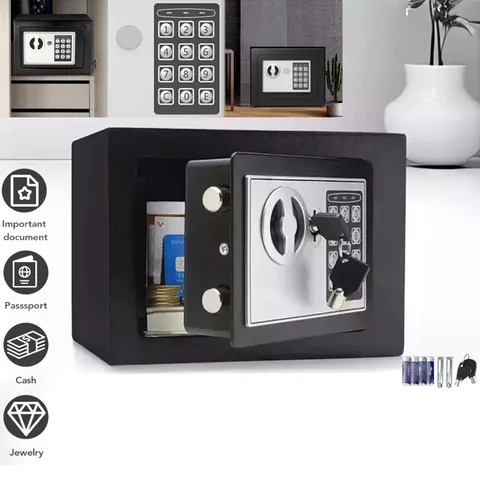 Digital Electronic Safe Box Keypad Lock Security Home Office Cash Jewelry New